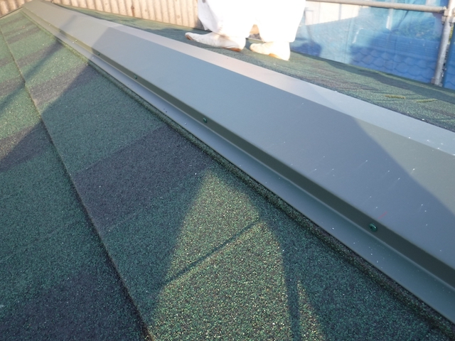 棟板金施工・施工完了